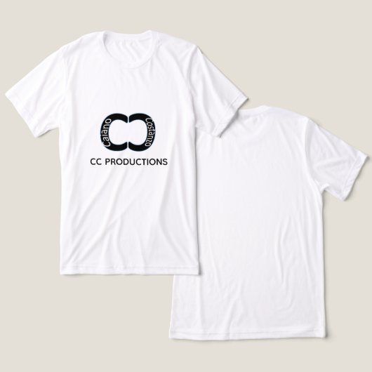CC Productions Classic Tee トライブレンドＴシャツ (デザイン正面&裏面)