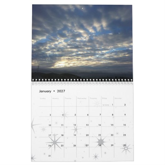 CCandLexi著2013年の自然のカレンダー カレンダー (1月 2027)