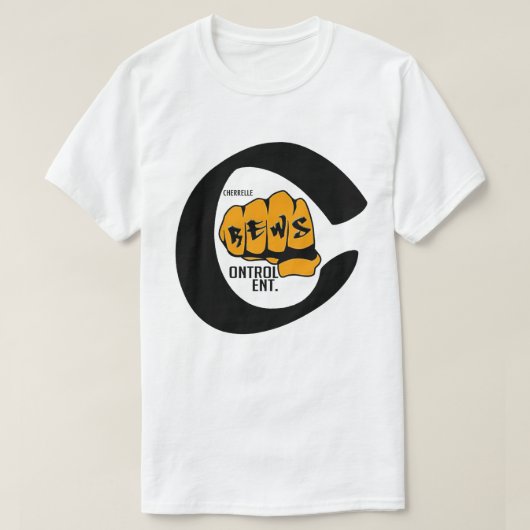 CCCの白のTシャツ Tシャツ (デザイン正面)