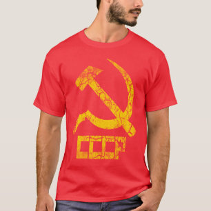 CCCPのソ連国旗のヴィンテージ Tシャツ