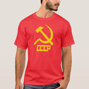 CCCPのソ連国旗 Tシャツ