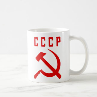CCCPのハンマー及び鎌のマグ コーヒーマグカップ
