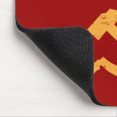 cccpのヴィンテージのロシア人のソビエト社会主義共和国連邦のソ連国旗 マウスパッド (コーナー)