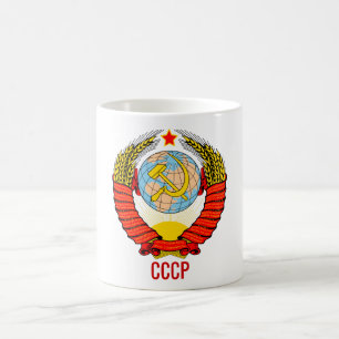 CCCPコーヒーマグ付ソ連のエンブレム コーヒーマグカップ