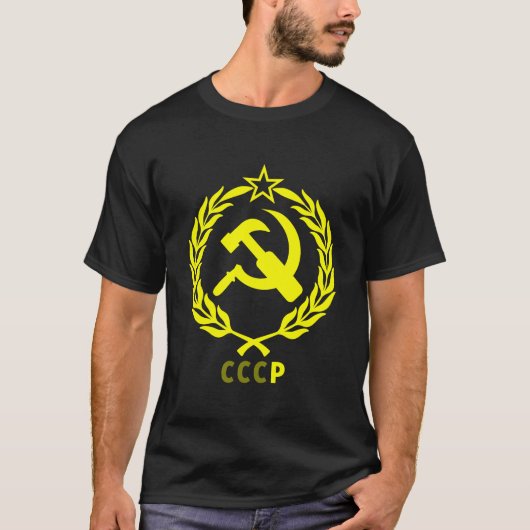 CCCPソ連ソ冷戦時代 Tシャツ (正面)