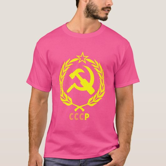 CCCPソ連ソ冷戦時代 Tシャツ (正面)