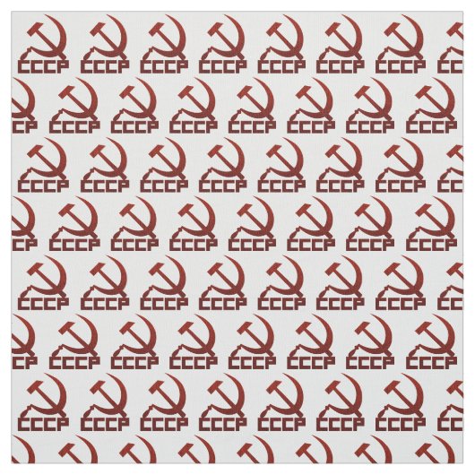 CCCPハンマー&シックル ファブリック (見本)