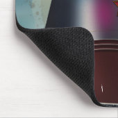 CCCPレトロヴィンテージソ連列車ポスター マウスパッド (コーナー)