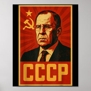 Cccpヴィンテージソ連レトロSssr Lavrov ポスター