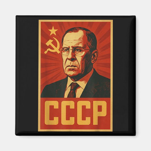 Cccpヴィンテージソ連レトロSssr Lavrov マグネット (正面)