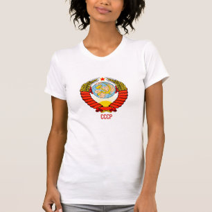 CCCP付きソ連エンブレム Tシャツ