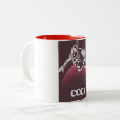 CCCP コスモノート ツートーンマグカップ (正面左)