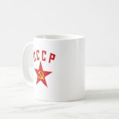 CCCP (スタイルM)のマグ コーヒーマグカップ (正面左)