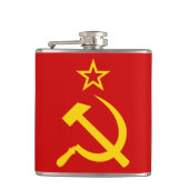 CCCP -ソビエト連邦の旗 フラスク (正面)
