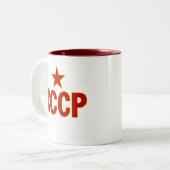 CCCP ツートーンマグカップ (正面左)