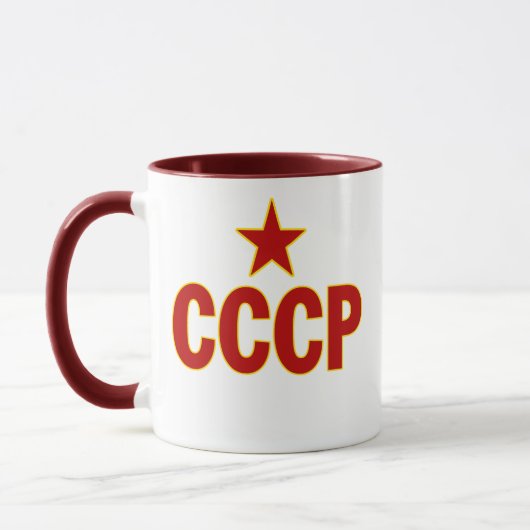 CCCP マグカップ (左)