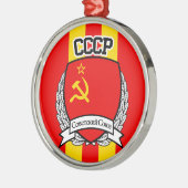 CCCP メタルオーナメント (左)