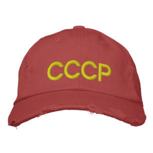 CCCP 刺繍入りキャップ