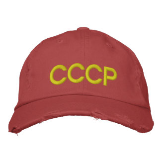 CCCP 刺繍入りキャップ