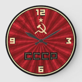 CCCP 壁掛け時計 ラージ壁時計