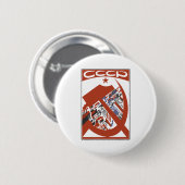 CCCP 缶バッジ (正面&裏面)