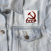 CCCP 鎌と槌 缶バッジ (インサイチュ)