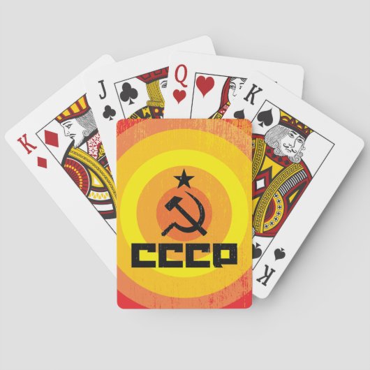 CCCP Classic Playing Cards トランプ (裏面)
