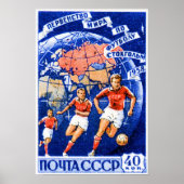 CCCP Football ポスター (正面)