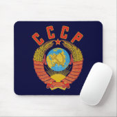 CCCP mousepadソビエト紋章付き外衣 マウスパッド (マウス)