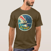 CCCP Space Shuttle Classic Emblem V01 Tシャツ (正面)