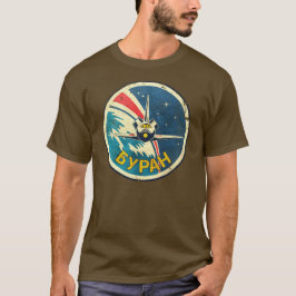 CCCP Space Shuttle Classic Emblem V01 Tシャツ