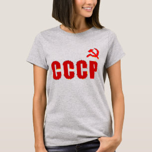 CCCP SSSRのソビエトピクセル Tシャツ