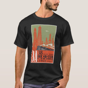 CCCP UdSSR蒸気機関車交通ソ連コミューニ Tシャツ