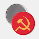 cccp ussrハンマー及び鎌 マグネット (正面/裏面)