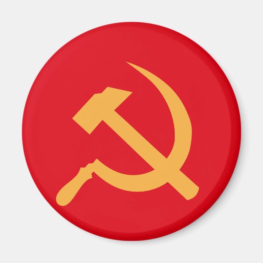 cccp ussrハンマー及び鎌 マグネット (正面)