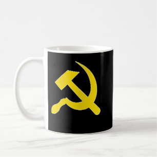 CCCP USSR SOVIET UNION HAMMER AND SICKLE VINTAGE R コーヒーマグカップ