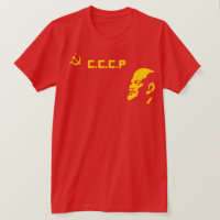 CCCPのソ連国旗のレーニンのレトロのTシャツ Tシャツ | Zazzle.co.jp