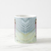 CCD先生ありがとうギフトマグ、エンジェルブルー コーヒーマグカップ (中央)