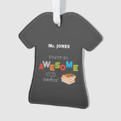 CCD先生鑑賞日報素晴らし書 オーナメント (正面)