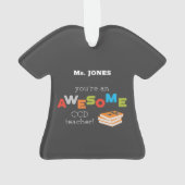 CCD先生鑑賞日報素晴らし書 オーナメント (裏面)