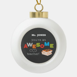 CCD先生鑑賞日報素晴らし書 セラミックボールオーナメント