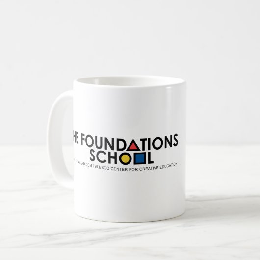 CCE MugのThe Foundationsスクール コーヒーマグカップ (正面左)