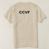 CCFVカスタムFDUアンダーシャツ Tシャツ (デザイン裏面)