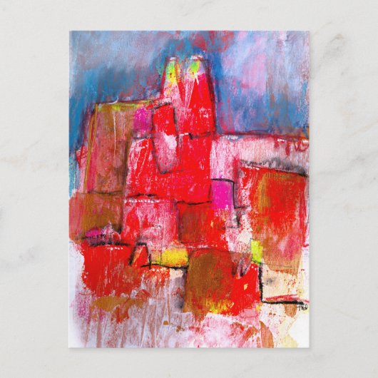 CCH 2:南西の風景絵画の ポストカード (正面)