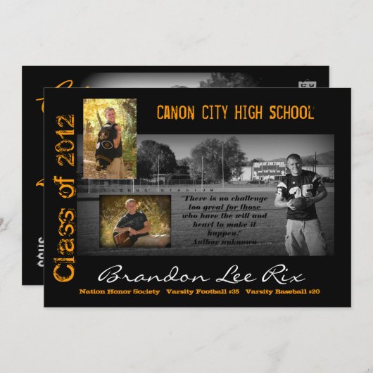 CCHStiger2 招待状 (正面/裏面)