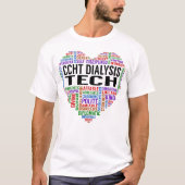 Ccht Dialysis Tech Heart Tシャツ (正面)