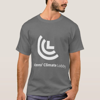 CCLのロゴのダークグレーのTシャツ Tシャツ