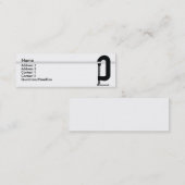 CClamp - Skinny スキニー名刺 (正面/裏面)