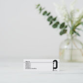 CClamp - Skinny スキニー名刺 (スタンド正面)