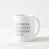 CCPC 11のoz。 クラシックで白いマグ コーヒーマグカップ (正面右)